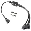 EK Loop D-RGB cavo splitter a 3 vie