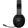 Lorgar Noah 702 (LRG-GHS702) cuffie gaming wireless, Bluetooth 5.3, ricevitore USB, AUX da 3,5 mm, driver da 40 mm, 1000 mAh, RGB, nere