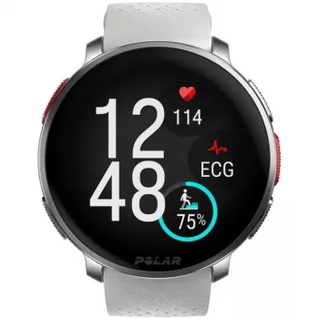 Polar Vantage V3 - alluminio - orologio sportivo con cinturino - silicone - display 3,5 cm (1,39