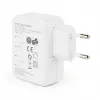 Caricabatterie USB universale bianco/4 porte EG-U4AC-02 GEMBIRD
