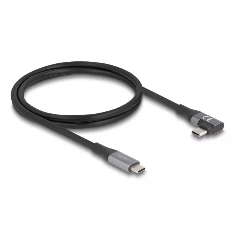 Cavo USB DeLOCK 81131 1 m USB-C nero 40 Gbit/s