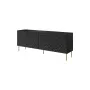 HOLE Cassettiera 190x40,5x74,5 cm nero opaco