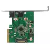 Scheda PCI Express x4 Delock con 2 porte USB 3.1 Gen 2 Type-A esterne (90298)