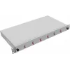 Box di derivazione per montaggio a rack helos fibra ottica 254640 — LC multimodale x6, 1U