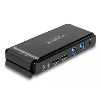 Switch KVM DeLOCK DisplayPort 1.4 8K 60Hz USB Audio