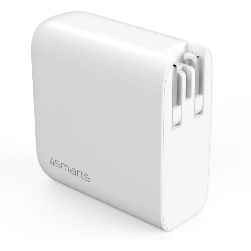 Caricabatterie da interno 4smarts GaN Flex universale bianco