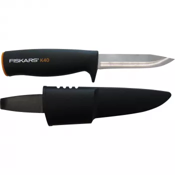 Fiskars coltello universale Utility Knife K40 nero grigio (1001622)