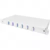Digitus DN-96320/9 cassetto di giunzione per fibra ottica, 1U, equipaggiato, 6x SC Duplex, OS2, grigio