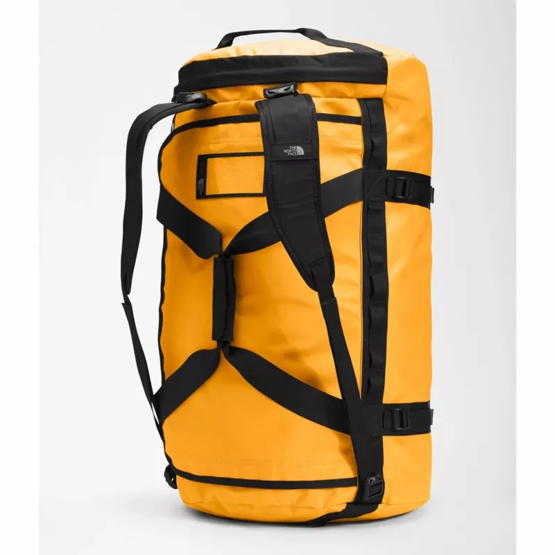 The North Face Base Camp Duffel L Borsa da viaggio 95 L poliestere nero, giallo