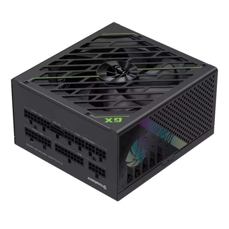 Alimentatore Gamemax, 80 PLUS, Gold | GX PRO 1050G | 1050 W | completamente modulare