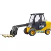 Carrello elevatore BRUDER JCB Teletruk giocattolo — ABS, età consigliata 3+, nero e giallo