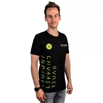 T-shirt der8auer YT-Design taglia L — girocollo in cotone, abbigliamento casual