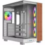 Case PC Thermaltake View 380 XL WS ARGB Snow White — Midi-Tower, supporto ATX, con finestra