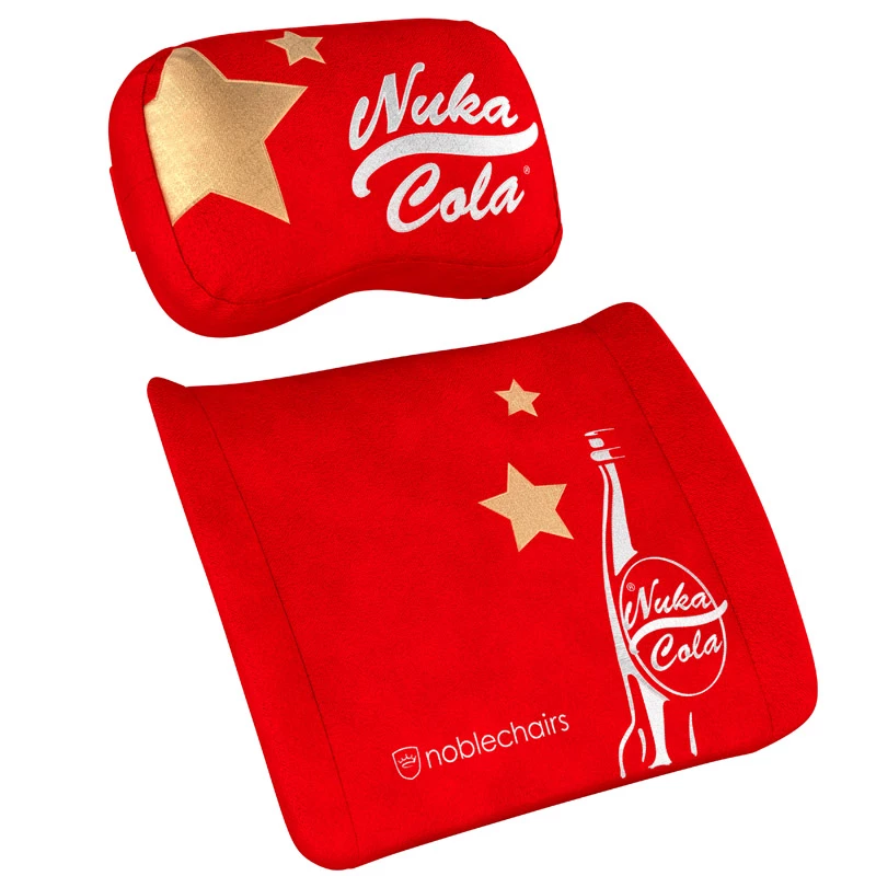 noblechairs Memory Foam Pillow Set - Fallout Nuka-Cola Edition (confezione aperta)