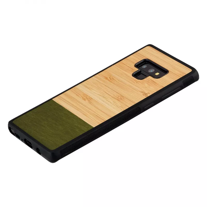 Custodia per smartphone man and wood per Samsung Galaxy Note 9 — Bambuswald nero