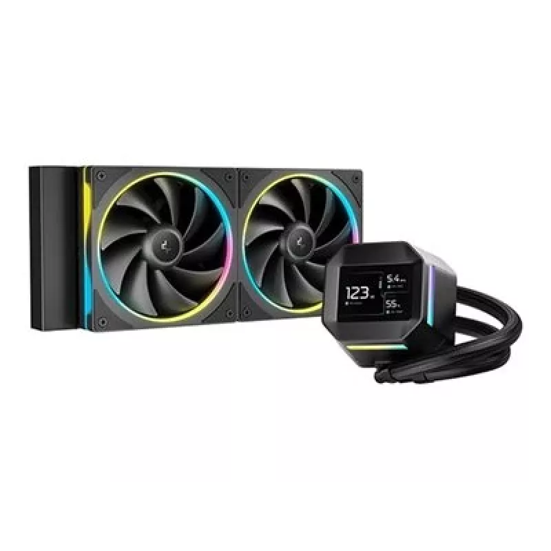 Kit di raffreddamento a liquido DeepCool LM240 12 cm nero