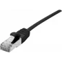 Cavo di rete Dexlan 858736 nero 0,5 m Cat6a S/FTP RJ-45