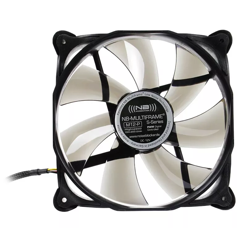 Noiseblocker Multiframe S-Series M12-P ITR-M12-P ventola per case, 120 mm, PWM