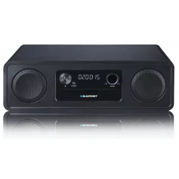 Blaupunkt MS20BK sistema micro Hi-Fi, CD/MP3/WMA, Bluetooth, FM, USB, AUX, orologio/sveglia, nera