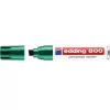 Pennarello permanente Edding 800 punta a scalpello verde