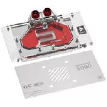 Waterblock GPU Barrow per MSI Ventus 5090 — modello BS-MSV5090-PA W, bianco