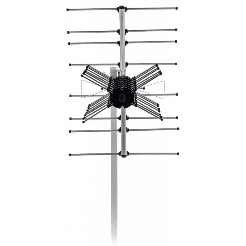Antenna TV da esterno SENCOR SDA 611 DVB‑T2/T 12 dB 75Ω con filtro 4G LTE