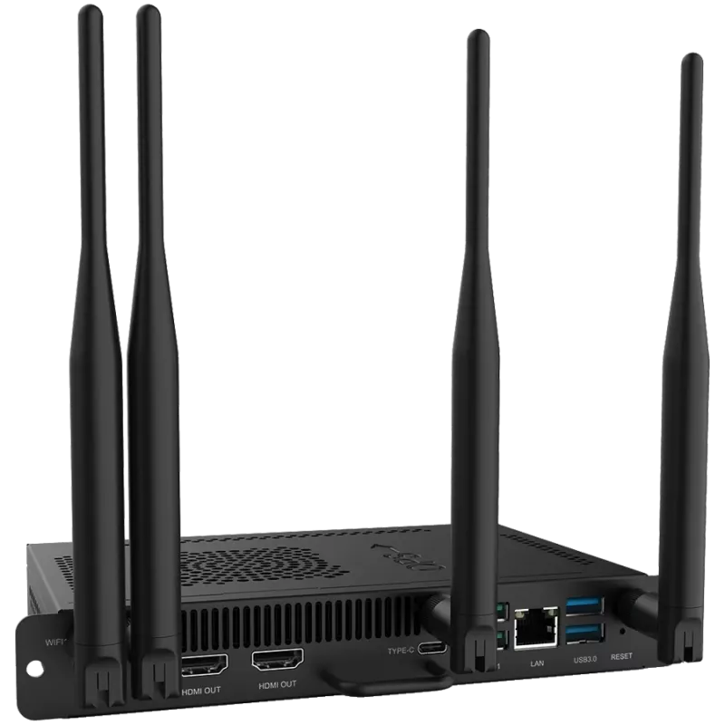 Desktop PC Prestigio Solutions per Multiboard Light & Light+ Serie — Intel Core i5-1235U, 8GB DDR5, 256GB SSD, 3G LTE, Wi-Fi 6, TPM 2.0, Windows 11 versione di prova