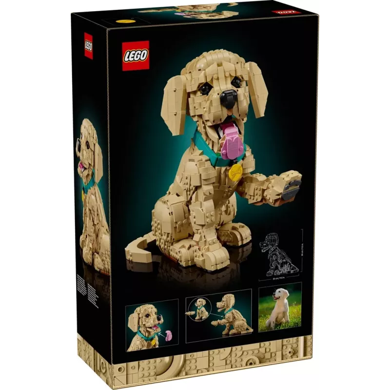LEGO ICONS 11384 Cucciolo di golden retriever