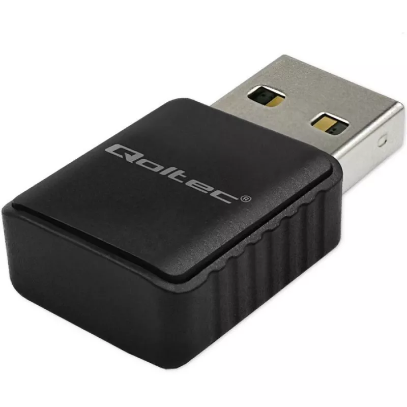 Adattatore wireless USB QOLTEC 56988 dual band 1300Mbps USB 3.0