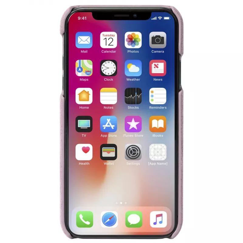 Cover Krusell Broby iPhone XS Max 16,5 cm rosa
