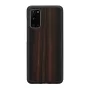 Custodia per smartphone Man and Wood Galaxy S20 Ebony nero — cover protettiva per Samsung Galaxy S20