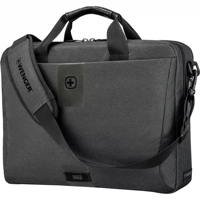 Cartella portadocumenti Wenger SwissGear MX Eco Brief 40,6 cm 16 pollici grigio