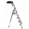 Scala pieghevole Krause Secury argento