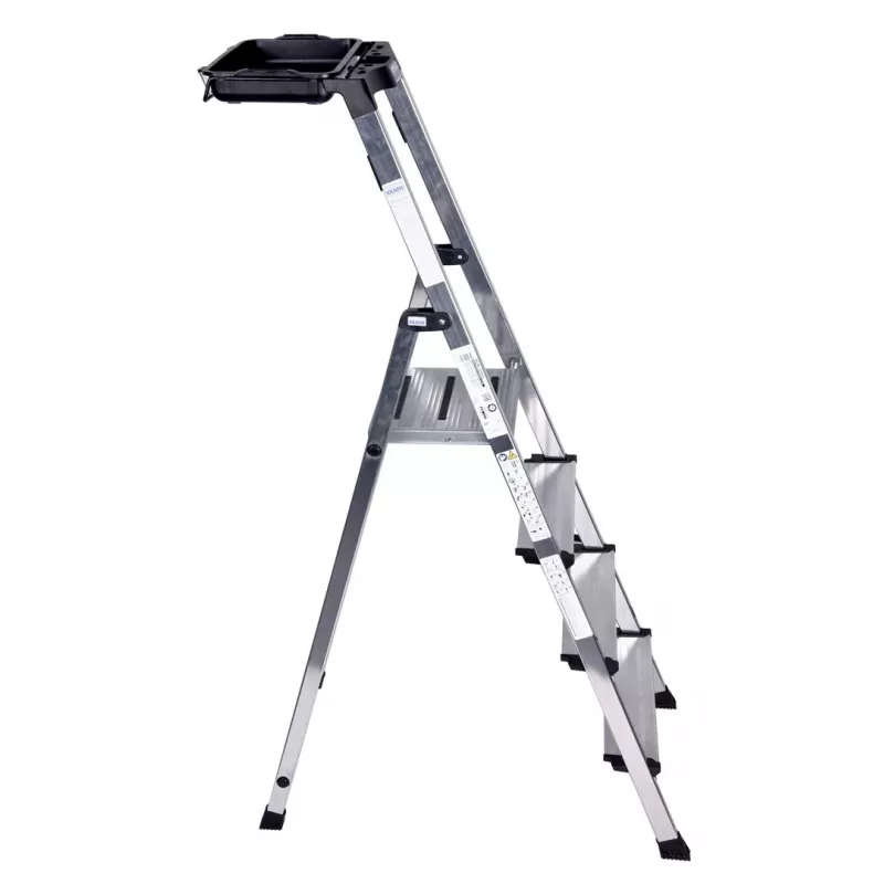 Scala pieghevole Krause Secury argento