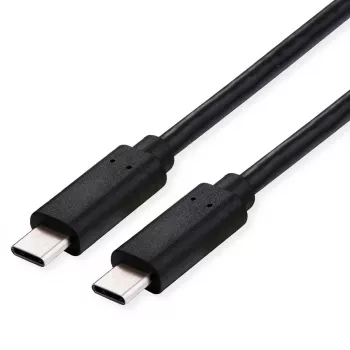 ROLINE cavo USB4 Gen3x2, CC, ST/ST, 40Gbit/s, 240W, nero, 0,5 m (11.02.9100)