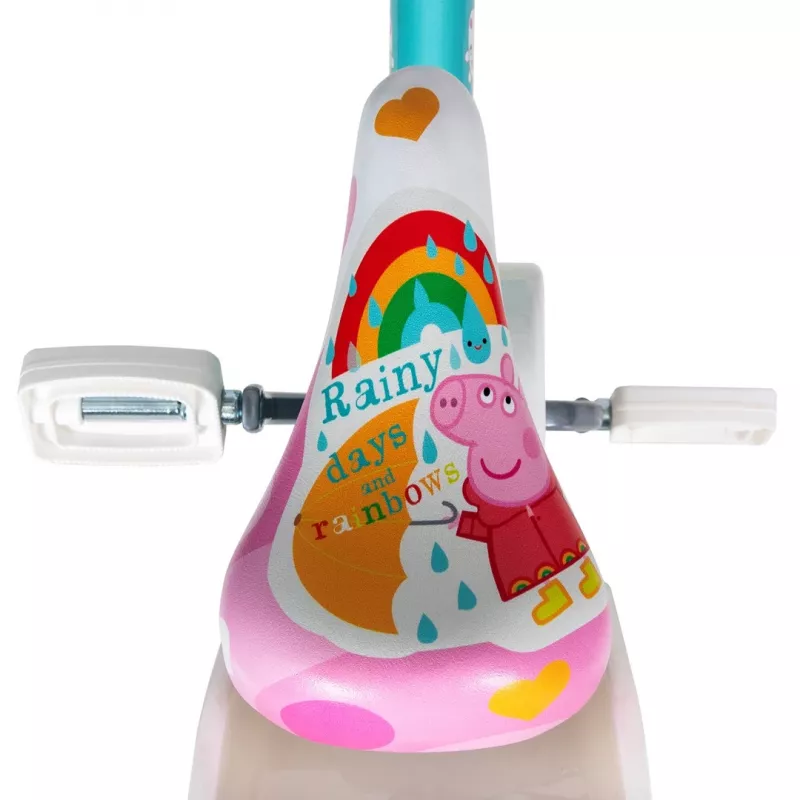 Bicicletta per bambini Toimsa TOI1698 16 pollici con grafiche Peppa Pig, adatta per età 3–6