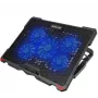 Tellur Cooling Pad Basic 17, 5 ventole, LED, nero
