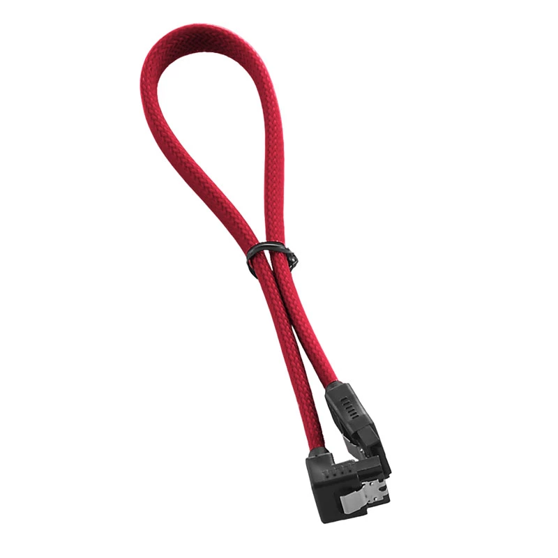 Cavo SATA-3 ModMesh angolare 30 cm - rosso - cavo - digitale/dati (CM-CAB-RSAT-N30KR-R)