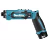 Avvitatore a batteria/avvitatore a impulsi Makita DF012DSE 650, 200 nero, blu