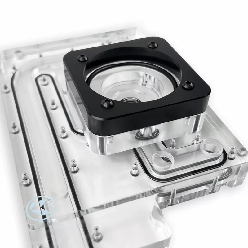 Stealkey Customs Distroplate per Fractal Design North D4 — serbatoio in acrilico (SW10099)