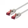 LOGON Professional TCR66SS070I cavo patch di rete, Cat6 S/FTP (S-STP), 7 m, avorio