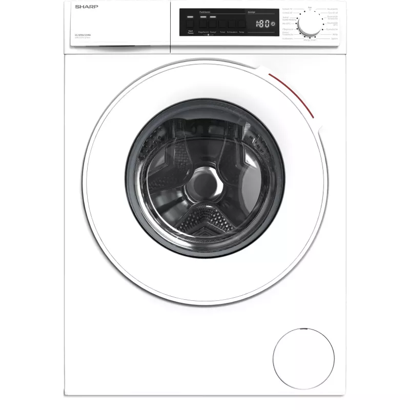 Sharp ES-NFW612CWB-DE lavatrice a carica frontale 6 kg 1200 giri/min bianco