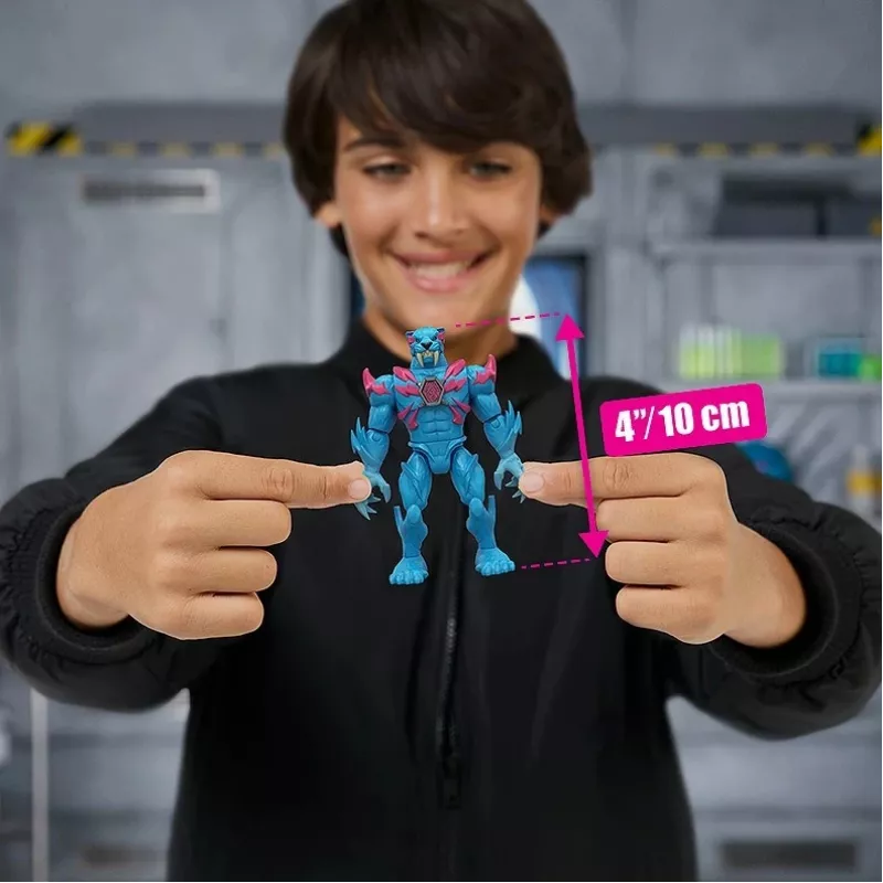 Set di figure Cobi Mr Beast Lab Hybrids — action figure da collezione di Cobi