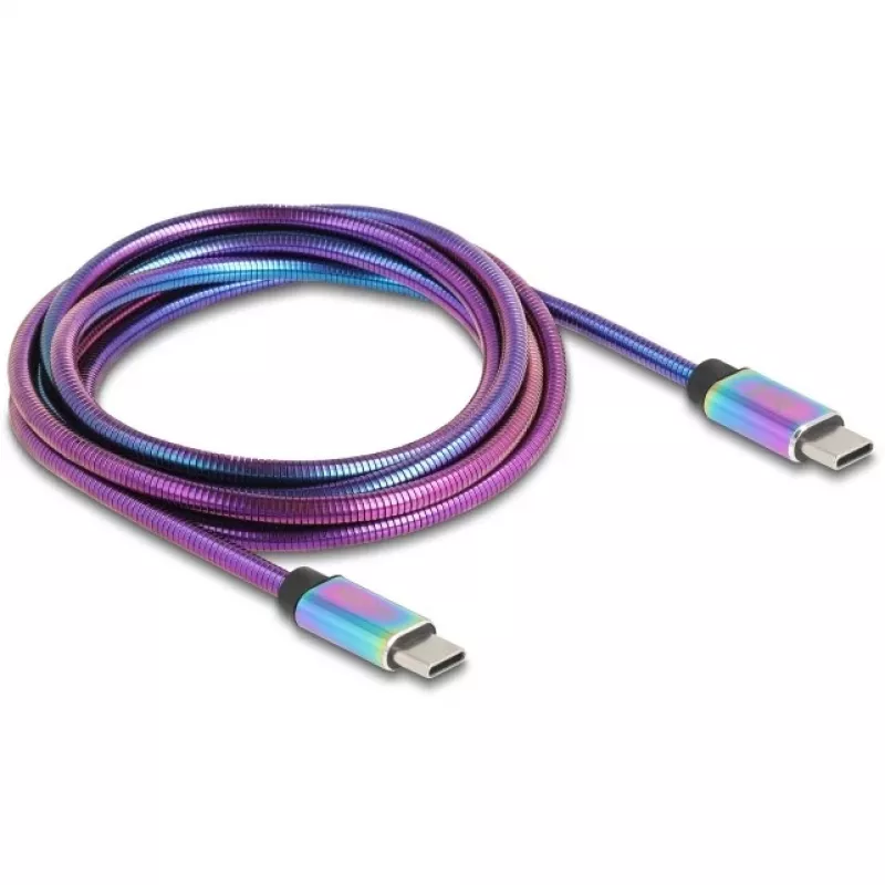 Cavo USB DeLOCK USB 2.0 2m USB C multicolore 81116