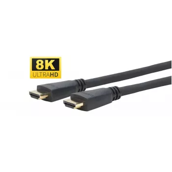 Vivolink Pro, HDMI 2.1, 8K, 120 Hz, 48 Gbit/s, 2 m, nero, 2 m, HDMI Type-A (standard), HDMI Type-A (standard), 7680 x 4320 pixel, 3D, nero