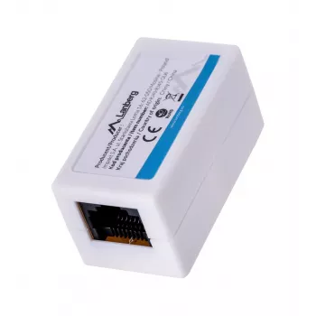Lanberg AD-RJ45-RJ45-OU6 giunto RJ45 Cat.6 UTP, bianco
