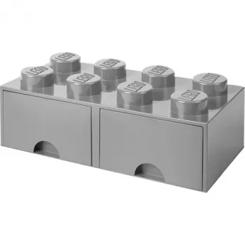 Room Copenhagen - LEGO Brick Drawers 8 - grigio (40061740) (40061740)
