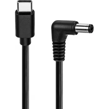 Cavo Goobay USB-C su DC 5 V/3 A 1,5 m - connettore maschio USB 3.1 Type-C > connettore maschio DC 5,50 x 2 (78973)