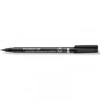 Pennarello indelebile Staedtler Lumocolor CD/DVD 310 nero