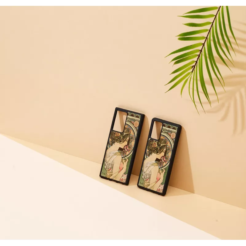 Custodia protettiva Man and Wood Galaxy Note 20 primrose nero
